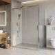 Душевой уголок BelBagno LUCE-AH-1-150/100-C-Cr хром